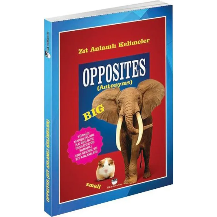OPPOSITES ANTONYMS ZIT ANLAMLI KELİMELER CEP BOY