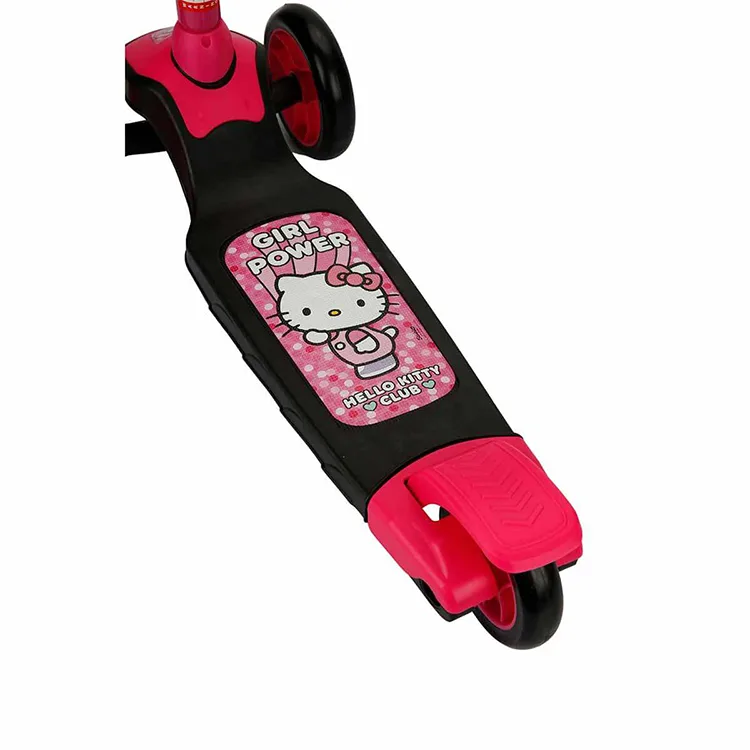 SUNMAN 3068 HELLO KITTY TWISTABLE ÜÇ TEKERLEKLİ FRENLİ SCOOTER