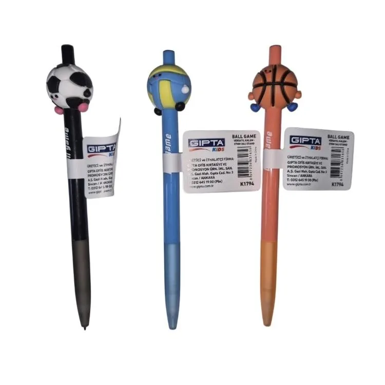 GIPTA K1794 0.7 BALL GAME VERSATİL KALEM - TEKLİ