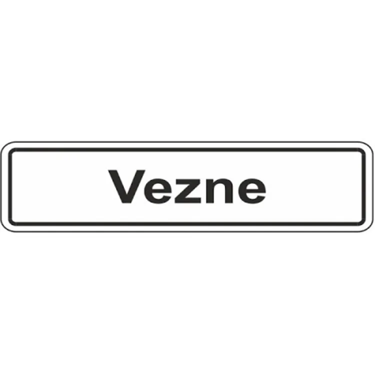 EKSTRAFİX 115 YÖNLENDİRME/UYARI LEVHASI 7x24.5cm VEZNE
