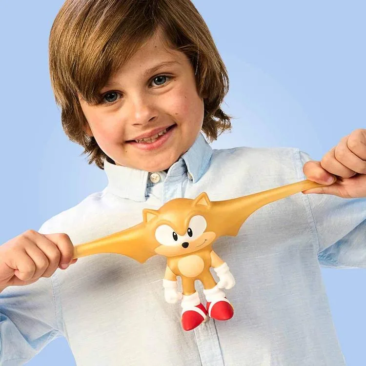GIO GOOJITZU GJN4000 GOLD STRETCH SONIC THE HEDGEHOG - STREÇ ESNEYEBİLEN TEKLİ FİGÜR 4+