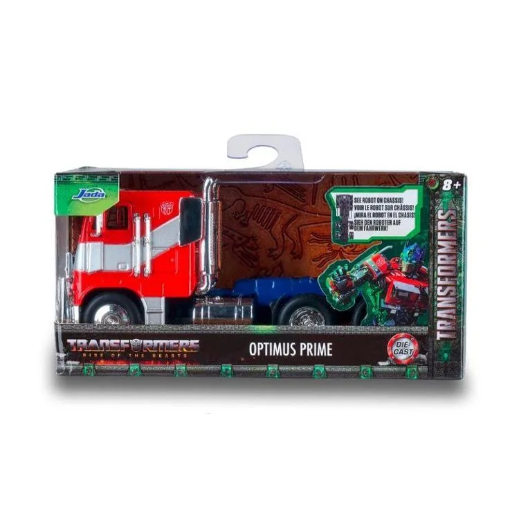 SİMBA JADA 3112009 TRANSFORMERS 1:32 DIE CAST TEKLİ METAL MODEL ARABA OPTIMUS PRIME KUTULU 8+ (ADET)