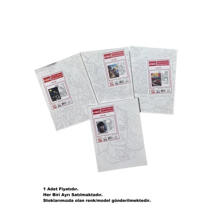 MYDİDO MYT3040SB 30X40CM SAYILARLA BOYAMA TUVAL SETİ - TEKLİ