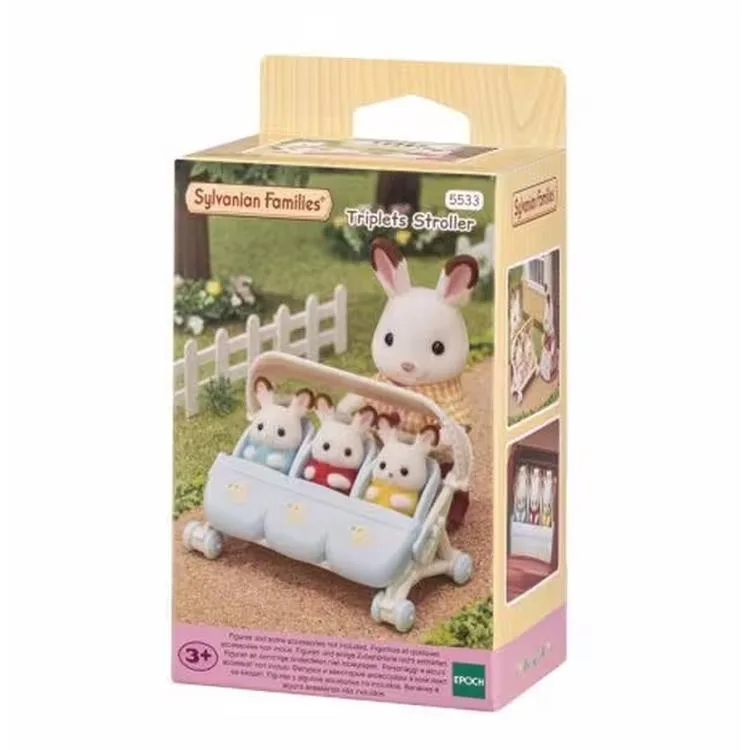 ADORE ESF5033 SYLVANIAN FAMILIES ÜÇÜZ BEBEK ARABASI 3+