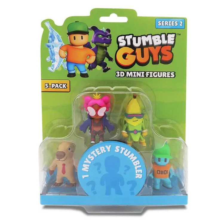 GIOCHI TUY14000 DIRAMIX STUMBLE GUYS S2 5'Lİ MİNİ FİGÜR 4+