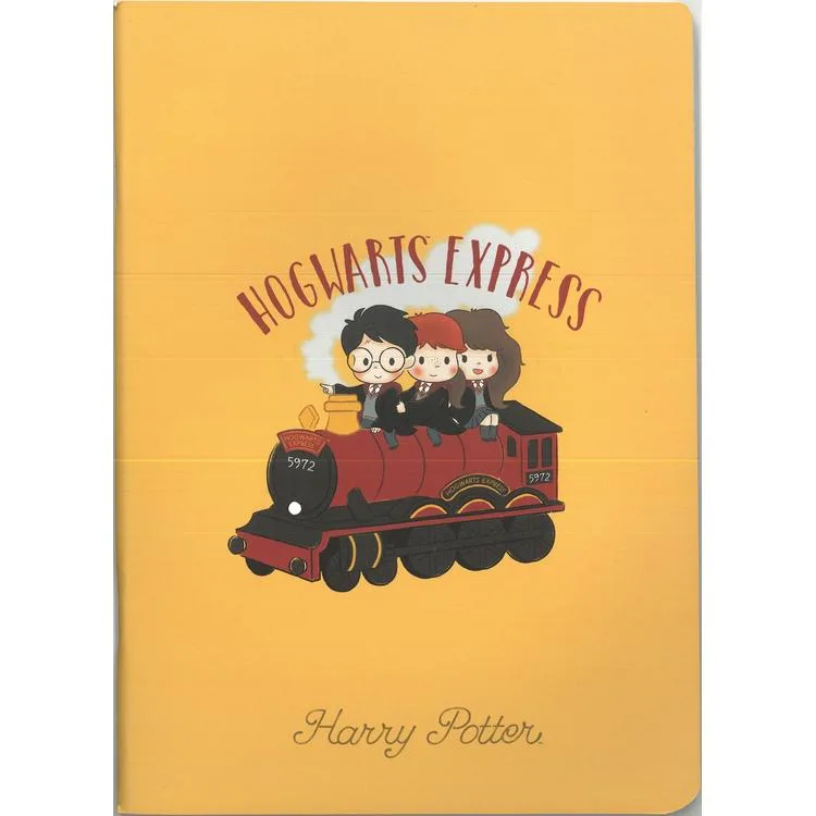 MABBELS 388074 HARRY POTTER 17x24 TEL DİKİŞLİ KARTON KAPAK ÇİZGİLİ DEFTER
