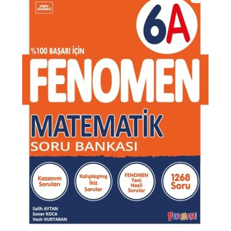 FENOMEN 6. SINIF MATEMATİK A SORU BANKASI