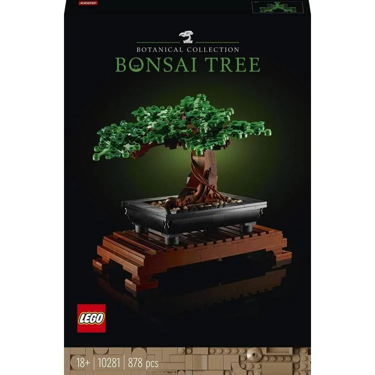 LEGO BOTANICALS 10281 BONSAI TREE 878 PARÇA 18+
