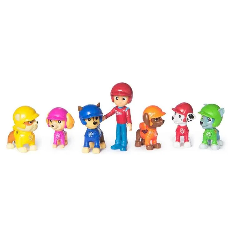 SPIN MASTER 6070443 PAW PATROL RESCUE WHEELS 7 FİGÜRLÜ OYUN SETİ
