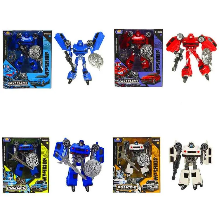 SUNMAN HF9189AB TRANSFORMER POLICE G/FAST FLAME DÖNÜŞEN ROBOT 3+