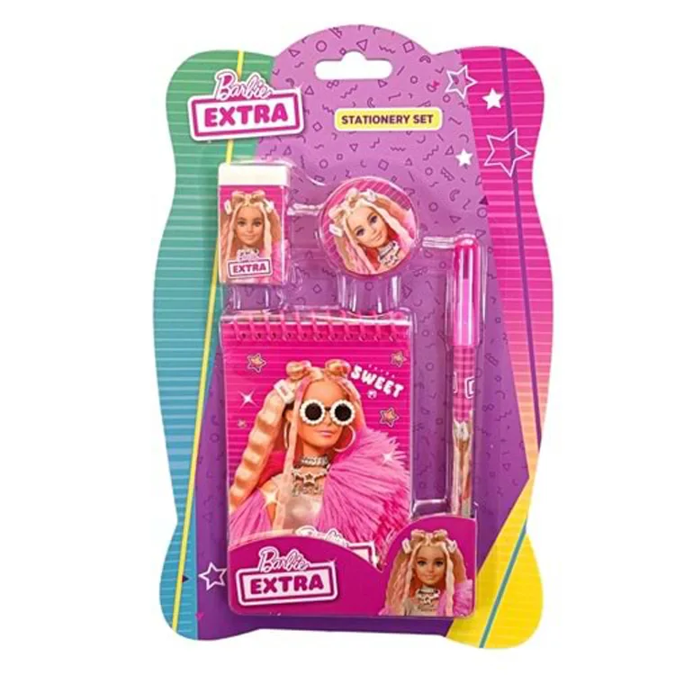CEM BARBIE B-06048 KIRTASİYE SETİ 4 PARÇA