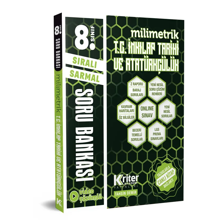 KRİTER 8. SINIF İNKILAP TARİHİ SORU BANKAS