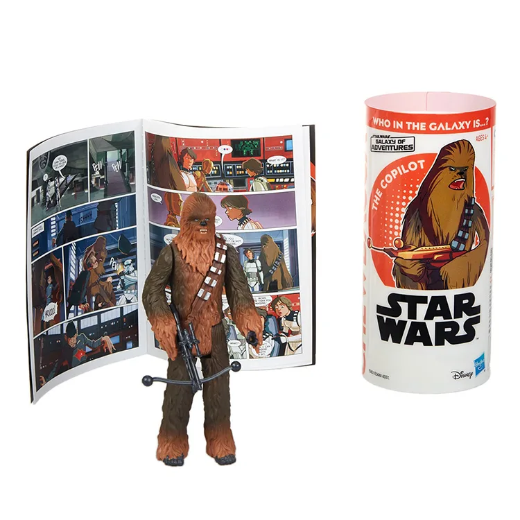 HASBRO E5651-5648 STAR WARS GALAXY OF ADVENTURES FİGÜR CHEWBACCA KUTULU