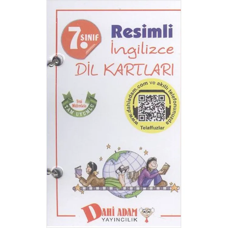 DAHİ ADAM 7. SINIF RESİMLİ İNGİLİZCE DİL KARTI