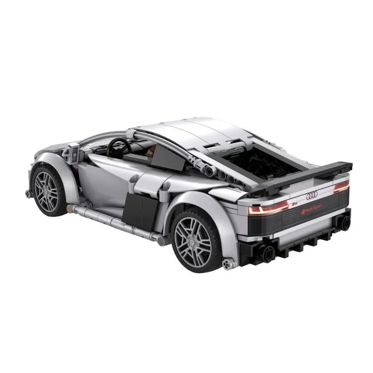 VAGONLIFE CADA C57012W AUDI R8 COUPE DUAL MODE CONTROL 1:14 536 PARÇA BLOCK OYUNCAK 6+