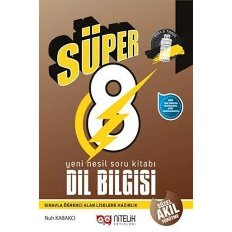 NİTELİK 8.SINIF NESİL SÜPER DİL BİLGİSİ SORU KİTABI