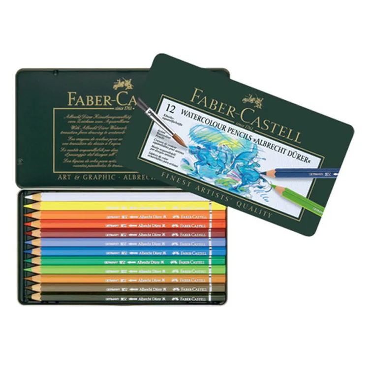 FABER CASTEL ALBRECHT DURER AQUARELL KURU BOYA KALEMİ 12' RENK