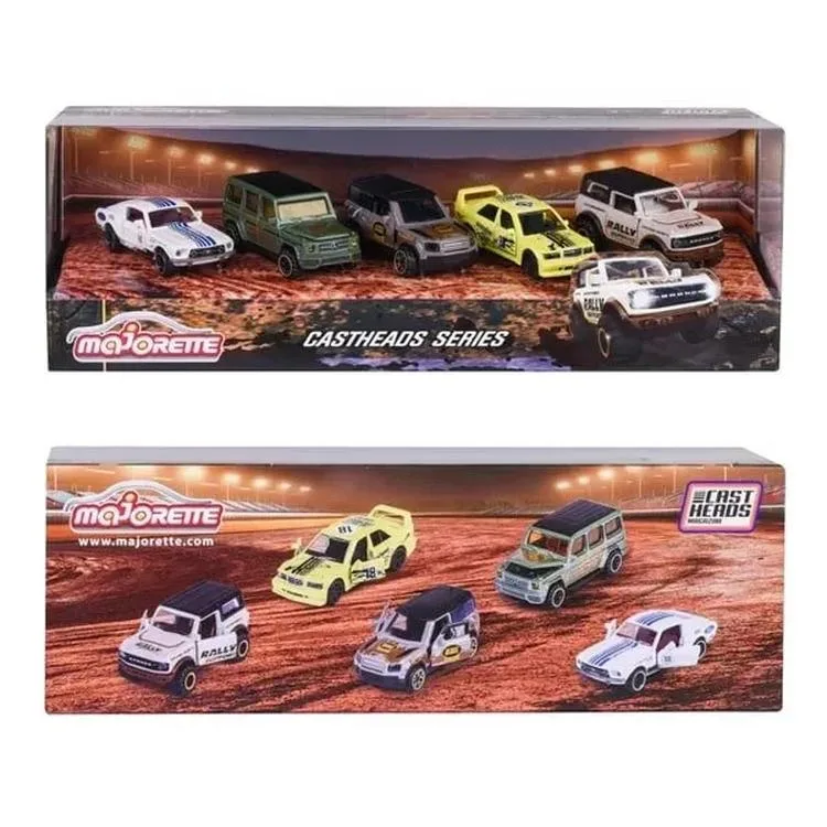 SİMBA MAJORETTE 2054211 CASTHEADS SERİSİ 5'Lİ ARABA SETİ 1:64