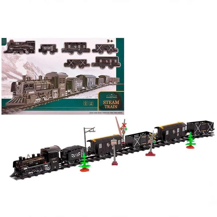 BAŞEL OYUNCAK 1603C SESLİ IŞIKLI 40 PARÇA CLASSIC STEAM DELUXE TRAIN SET 3+