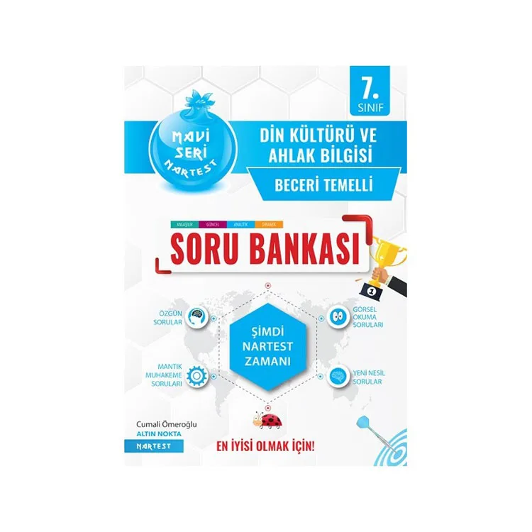 NARTEST 7. SINIF MAVİ DİN KÜLTÜRÜ SORU BANKASI - 2025 MÜFREDAT
