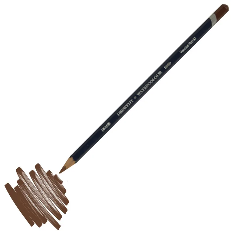DERWENT NEW WATERCOLOUR PENCIL- SULUBOYA KALEMİ- VENETIAN RED 63