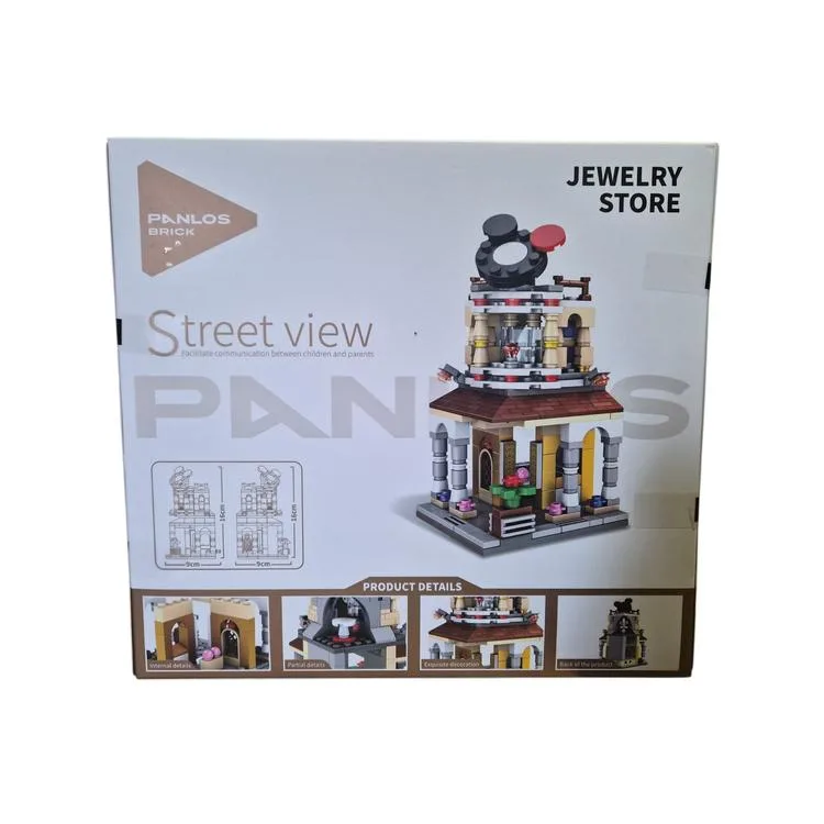 VAGONLIFE PANLOS P657039 KUYUMCU DÜKKANI 266 PARÇA BLOCK OYUNCAK 6+