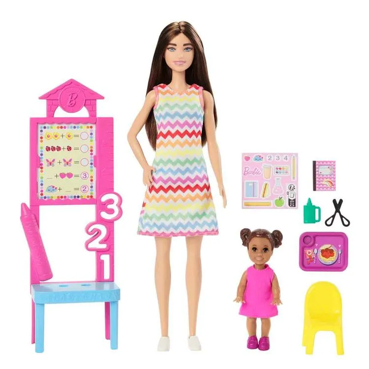 MATTEL JCR71 BARBIE KARİYER BEBEKLERİ JRC76 - ÖĞRETMEN