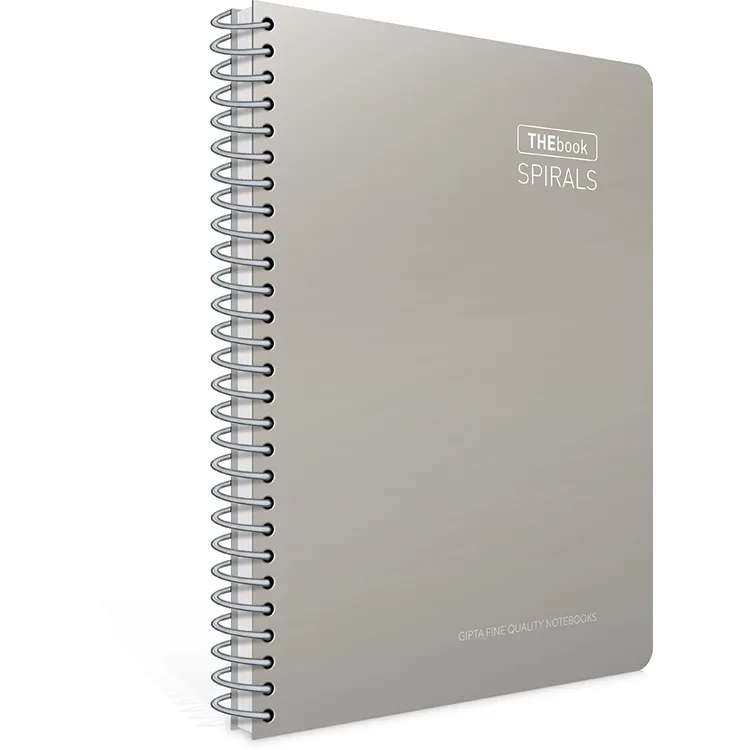 GIPTA THEBOOK SPIRALS SPİRALLİ SERT KAPAK DEFTER A4 100YP. KARELİ