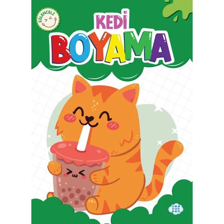 EĞLENCELİ KEDİ BOYAMA