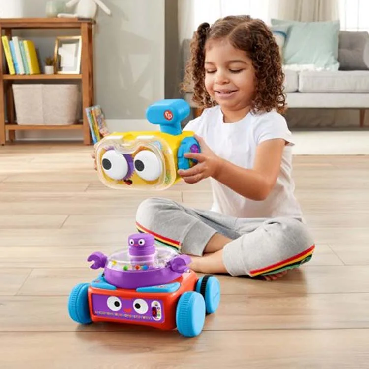 FISHER-PRICE 4'Ü 1 ARADA EĞLENCELİ ROBOT (TÜRKÇE-İNGİLİZCE) MTL-HCK43