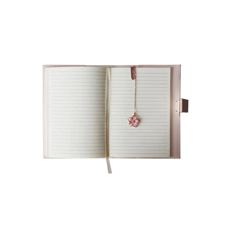 VICTORIA'S JOURNALS 1060 KUTULU KİTAP AYRAÇLI 13X18 80gr.192 SYF. ÇİZGİLİ DEFTER BEJ