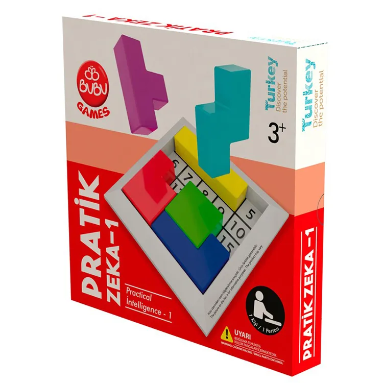 BU-BU PRATİK ZEKA 1 KUTU OYUNU BUBU-GM0010