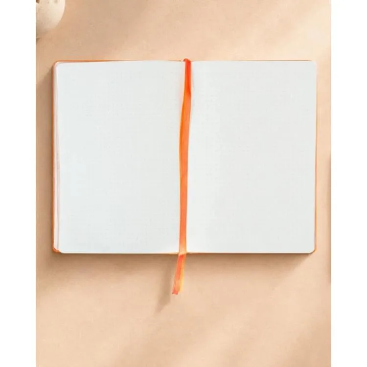 VICTORIA'S JOURNALS 126-2645 FLEUR VEGAN DERİ SERT KAPAK A5 120gr.80P. NOKTALI DEFTER - MOR