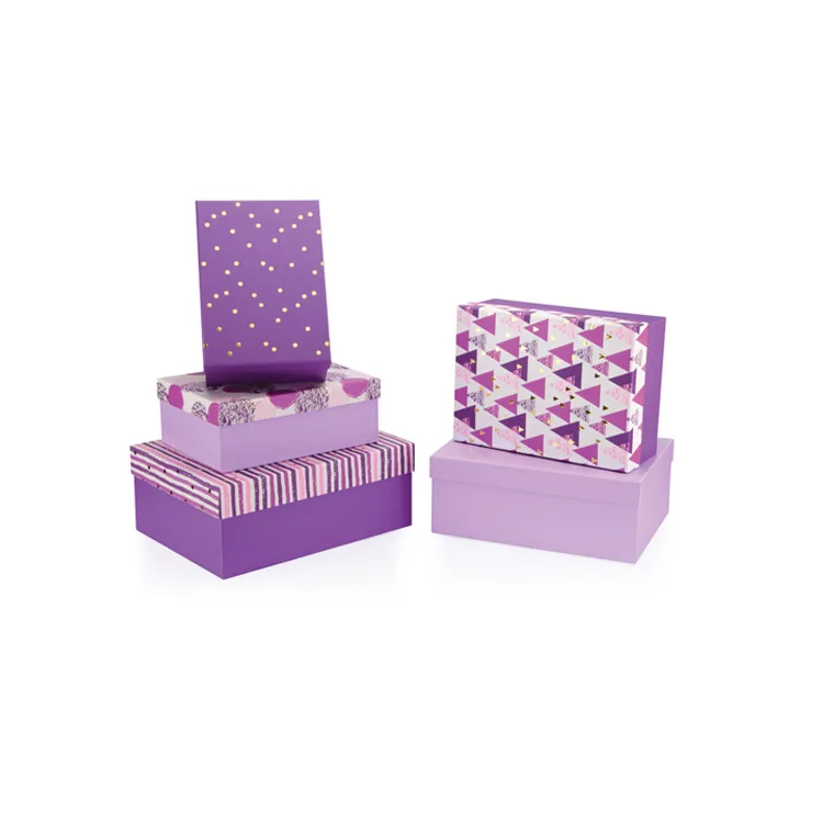 GIPTA VIOLA DİKDÖRTGEN HEDİYE KUTUSU BX0707 C 190x260x110mm - TEKLİ
