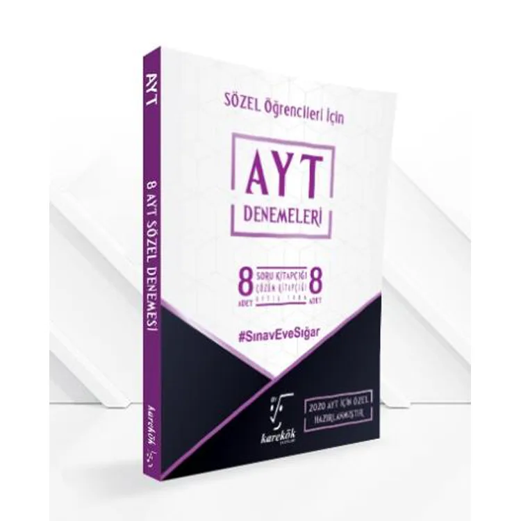 KAREKÖK AYT SÖZEL 8''Lİ PAKET DENEME