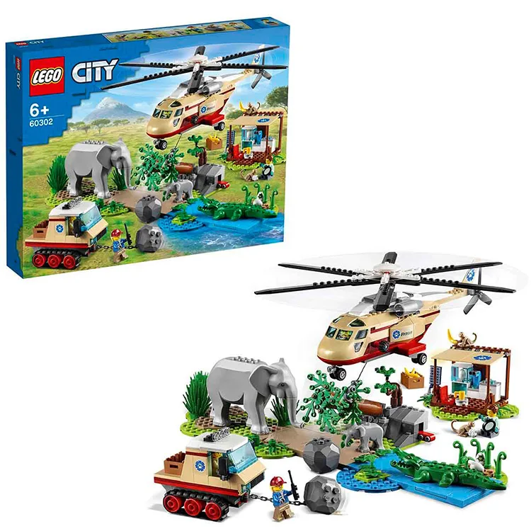 LEGO CITY 60302 WILDLIFE VAHŞİ HAYVAN KURTARMA OPARASYONU - 6332493