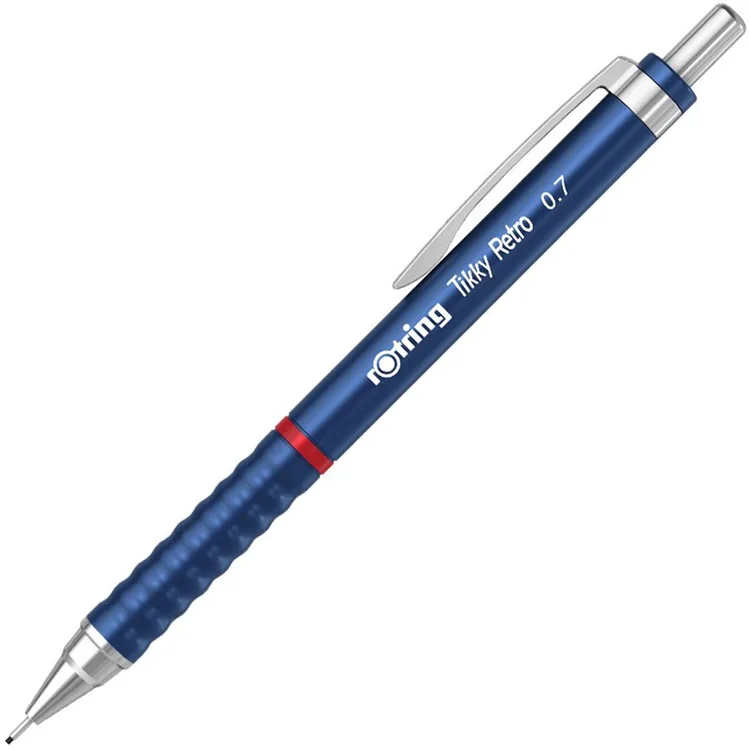 ROTRING TIKKY RETRO VERSATIL KALEM METALİK MAVİ 0.7mm