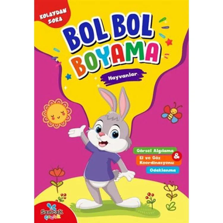 KOLAYDAN ZORA BOL BOL BOYAMA - HAYVANLAR