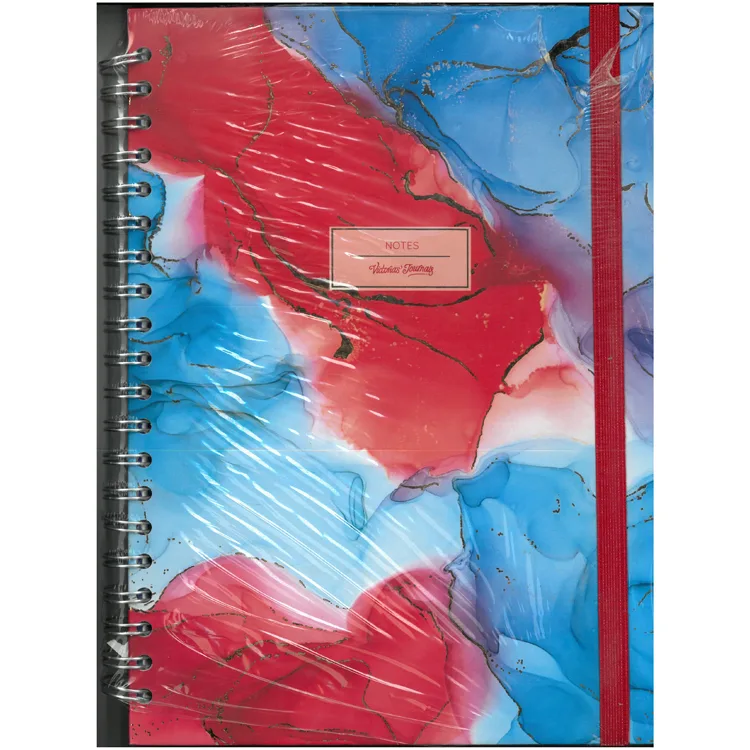 VICTORIA'S JOURNALS 0096 NOTES 20x28cm SPİRALLİ SERT KAPAK 90gr. 96YP. ÇİZGİLİ DEFTER