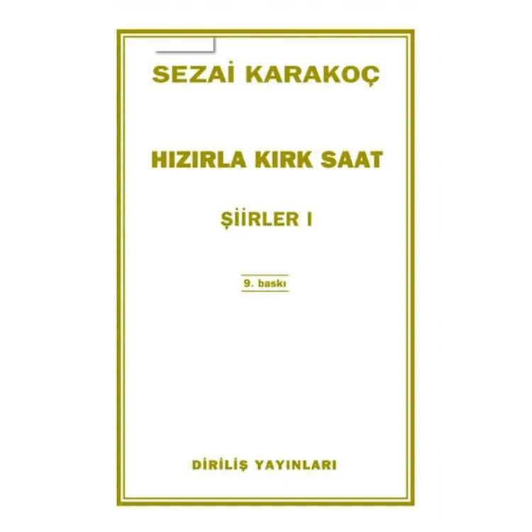 ŞİİRLER 3 - HIZIRLA KIRK SAAT