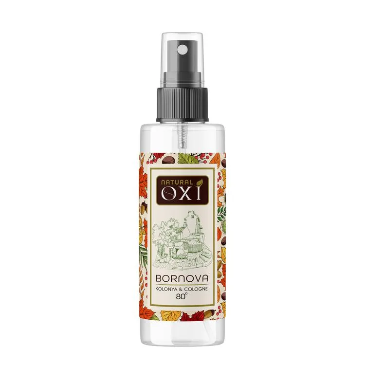 OXİ NATURAL PREMİUM 80° KOLONYA 150ML PET ŞİŞE KUTULU - BORNOVA
