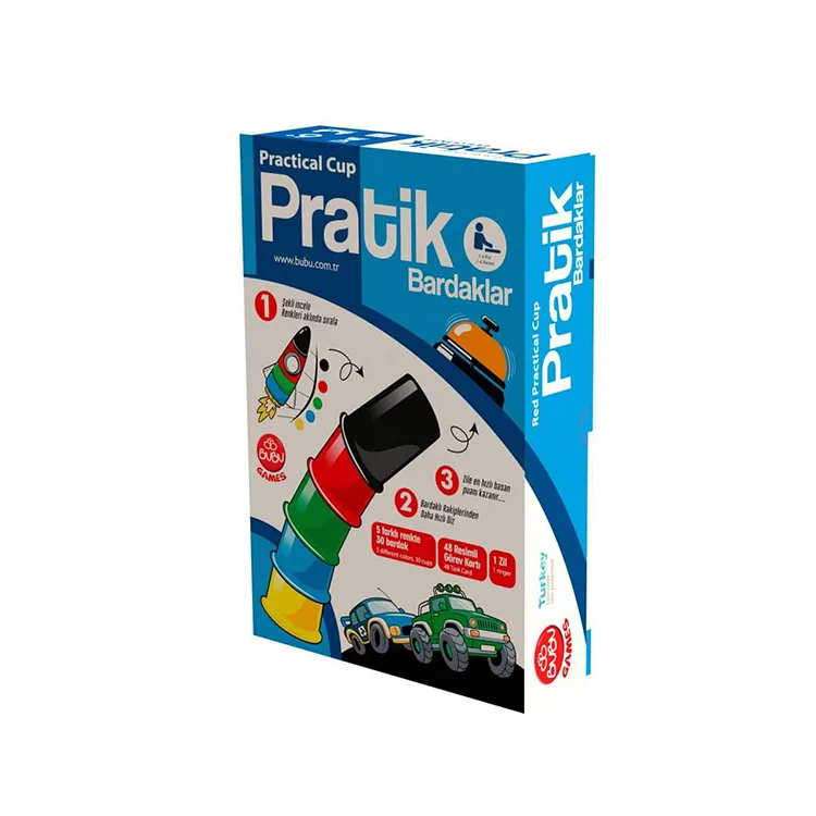 BU-BU GAMES PRATİK BARDAKLAR KUTU OYUNU BUBU-GM0054