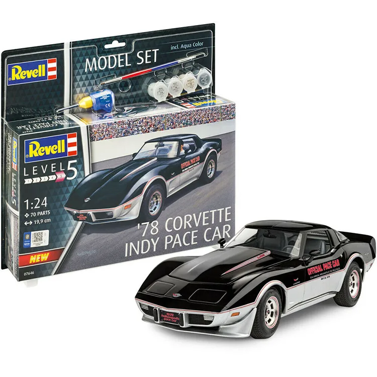 REVELL 67646 1:24 CORVETTE INDY PACE CAR MAKET SETİ