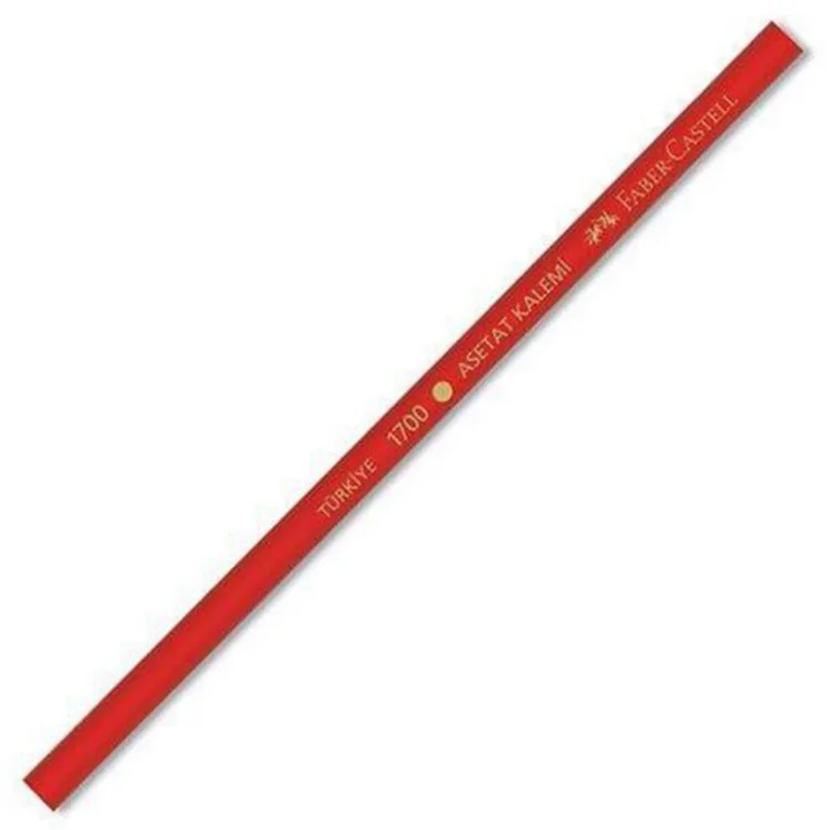 FABER CASTELL (ASETAT BOYA) KOPYA KALEMİ KIRMIZI 1700