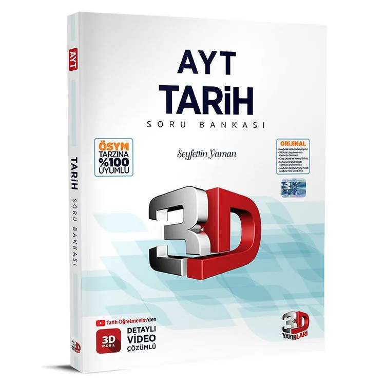 3D AYT TARİH SORU BANKASI