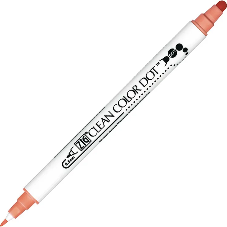 ZIG CLEAN COLOR ÇİFT UÇLU DOT KALEM TC-6100 207 ISLAND CORAL