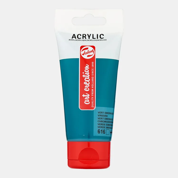TALENS ART CREATION 75 ML AKRİLİK BOYA 616 VIRIDIAN RT3511616M