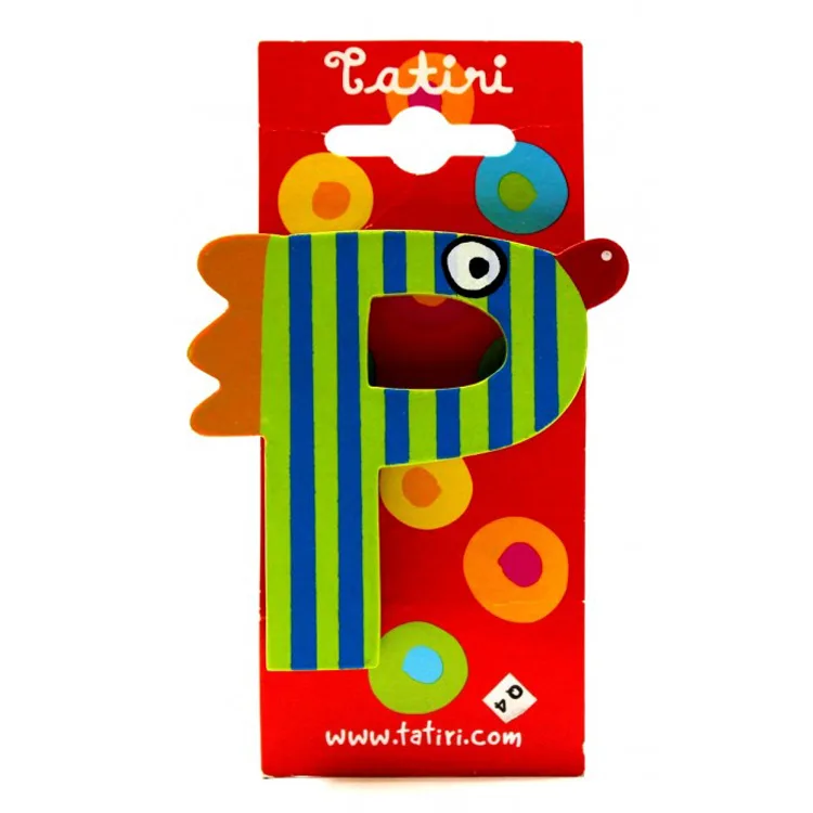 TATİRİ AHŞAP DEKORATİF HARF (P)