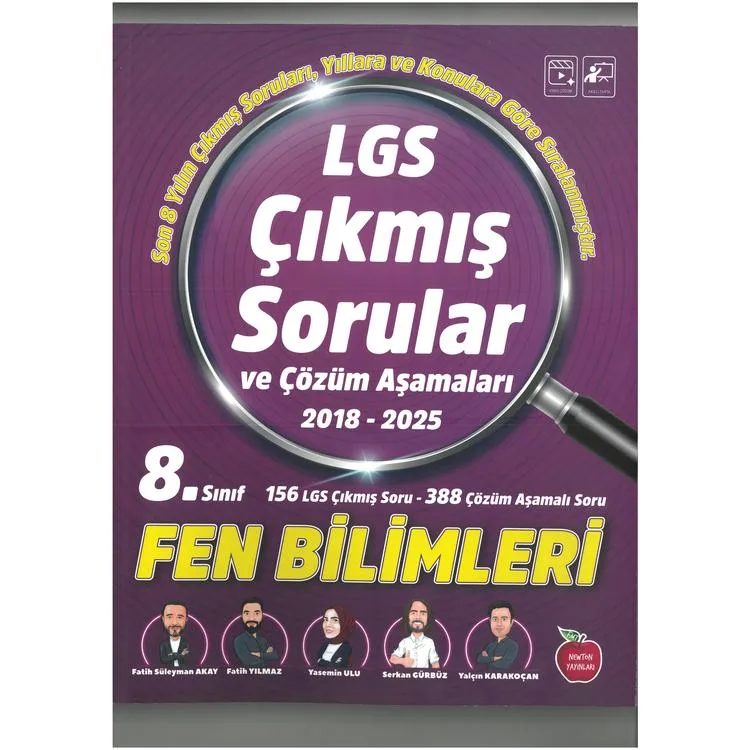 NEWTON 8. SINIF LGS ÇIKMIŞ SORULAR FEN BİLİMLERİ