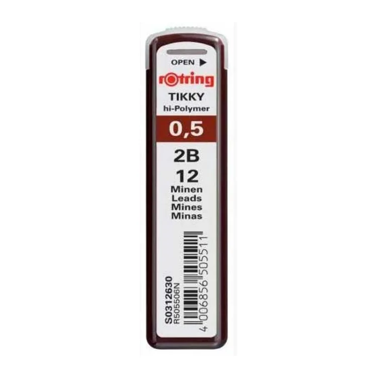 ROTRING HI-POLYMER MİN 0.5 2B KALEM UCU
